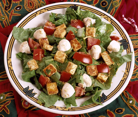 veg paneer salad