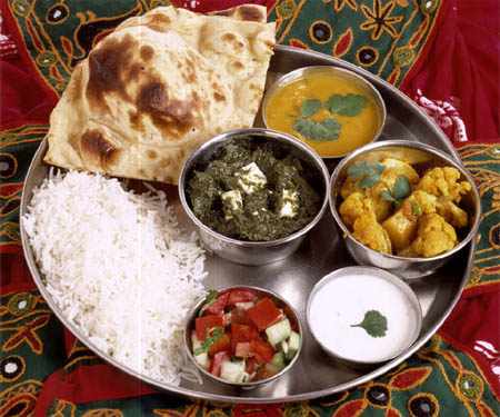 vegetarian thali