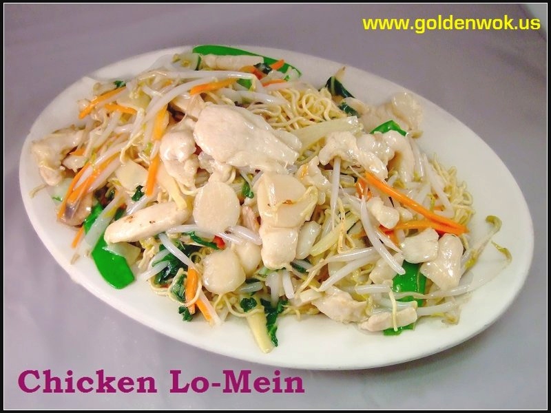 Chicken Lo-Mein Cantonese
