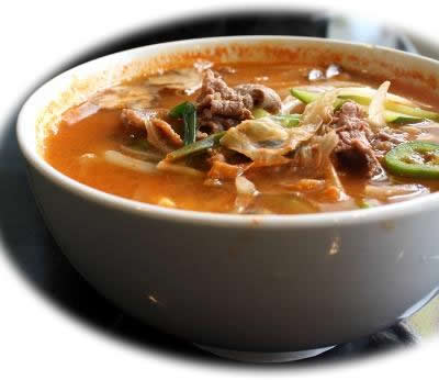 Korean Spicy Tofu & Beef Soup