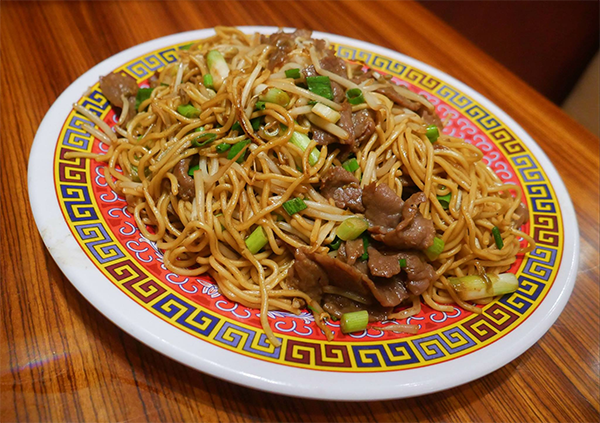 Beef lomein