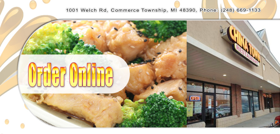 China Town | Order Online | Commerce Township, MI 48390 | Chinese