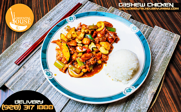 Cashew Chicken Food Oriental House Chinese Food