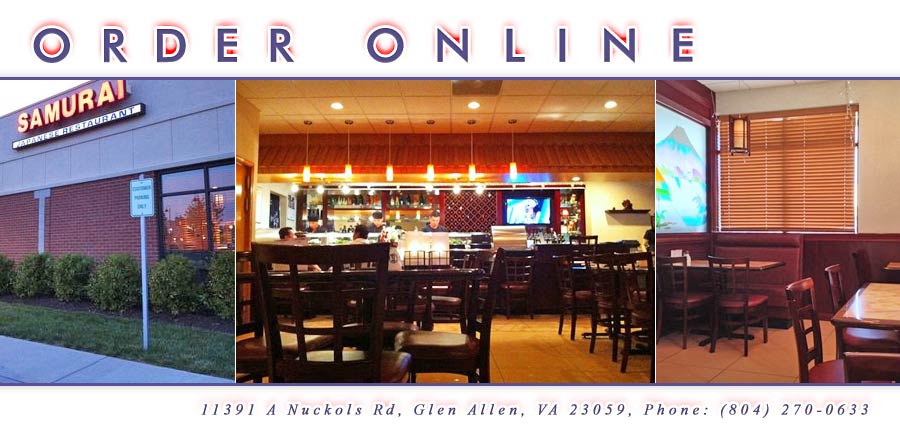 Samurai Sushi Order Online Glen Allen Va 23059
