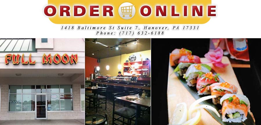 Full Moon Anese Restaurant Order Online Hanover Pa 17331 Sushi