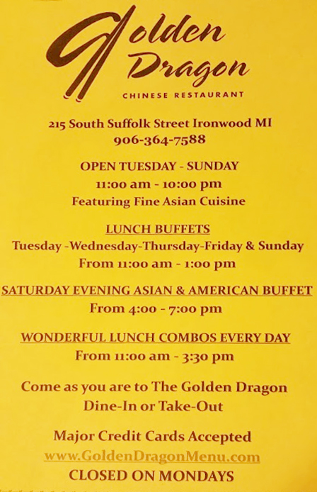the gold dragon, chinese restaurant, west ocean city, 1970s