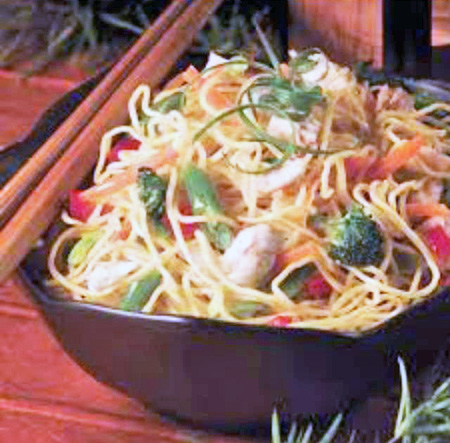 Vegetable chow Mein