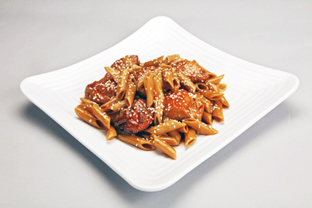 mmgSesame Chicken Teriyaki Pasta