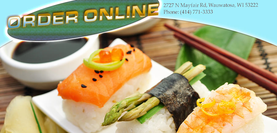 Ginza Japanese Restaurant | Order Online | Wauwatosa, WI 53222 | Sushi